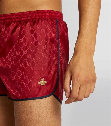 gucci swim shorts bee|gucci swim shorts men's.